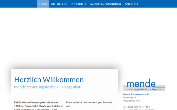 www.mende-steuerungstechnik.de