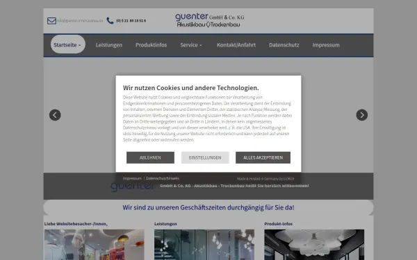 guenter-innenausbau.de