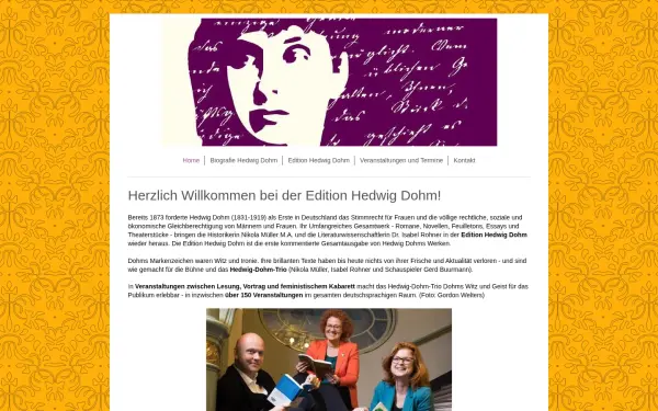 www.hedwigdohm.de