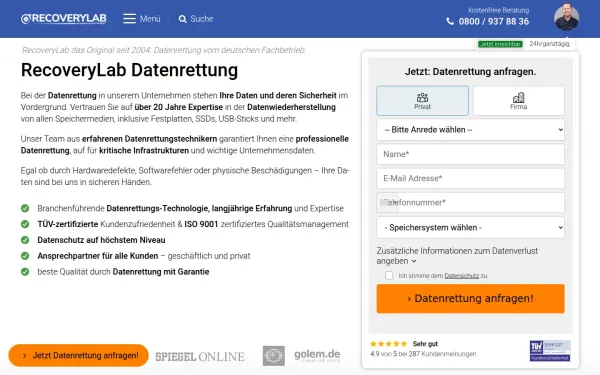 www.recoverylab-datenrettung.de