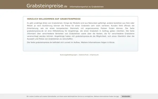 www.grabsteinpreise.de