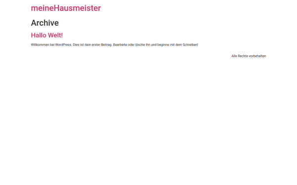 www.meinehausmeister.de