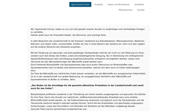 www.agrarhandel-schnez.de