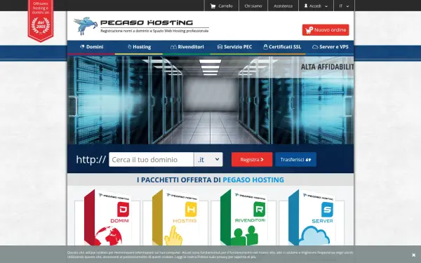 www.pegasohosting.net