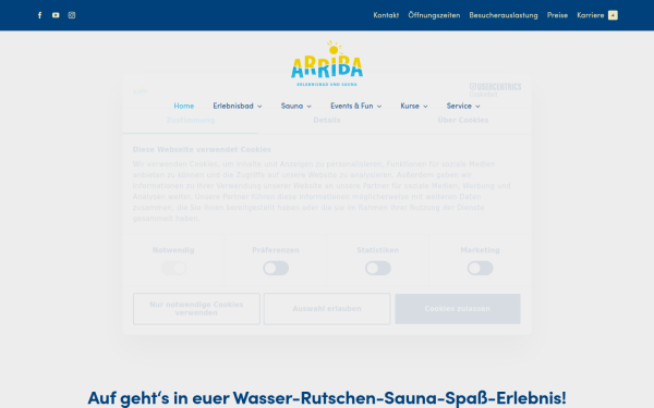 arriba-erlebnisbad.de
