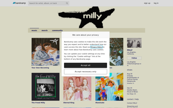 millymusicgroup.bandcamp.com
