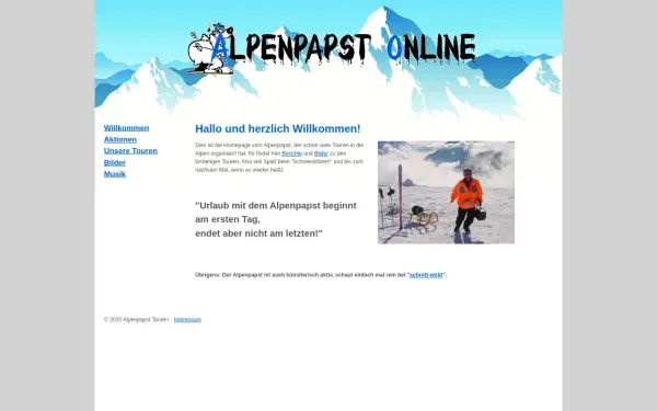 alpenpapst.de