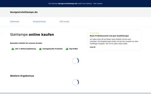 designerstehlampe.de