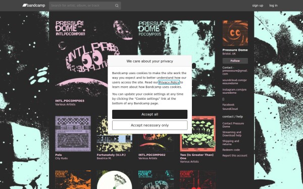 pressuredome.bandcamp.com