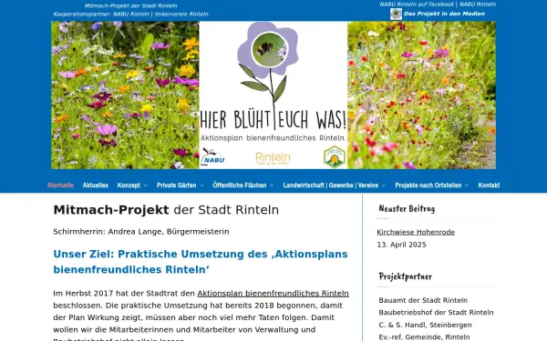 www.hierbluehteuchwas.de