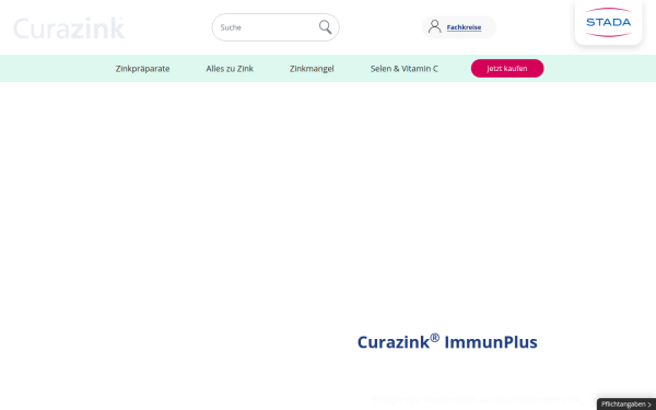 www.curazink.de