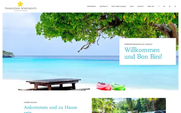 www.curacao-frangipani-apartments.de