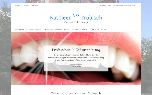 www.zahnarztpraxis-trobisch.de