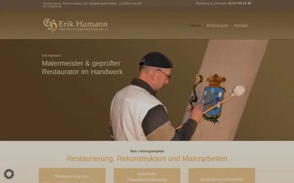 hamann-restaurator.de