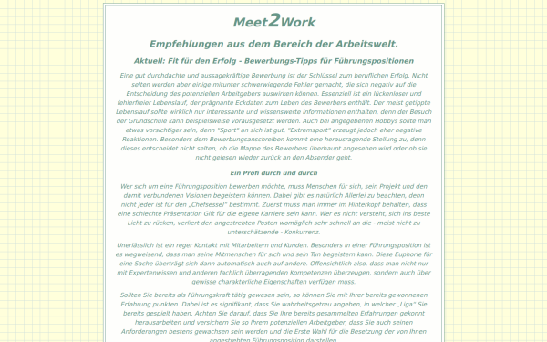 www.meet2work.de