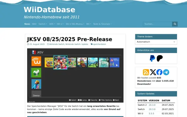 wiidatabase.de