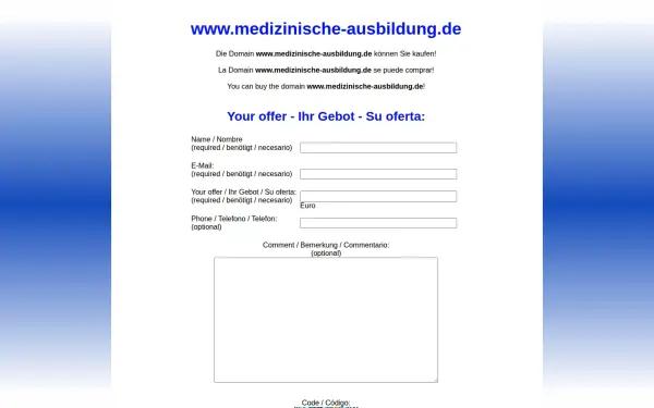 www.medizinische-ausbildung.de