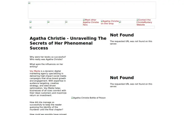 www.christiemystery.co.uk