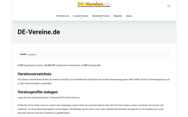 de-vereine.de