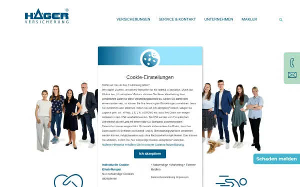 www.haeger-versicherungen.de