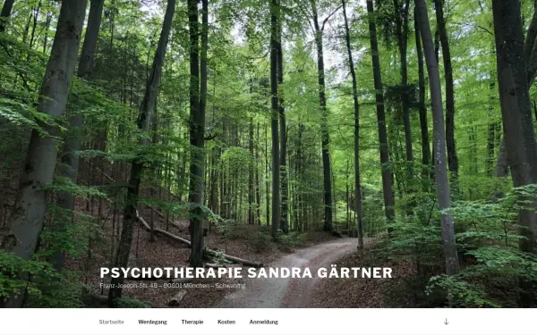 psychotherapie.sandragaertner.com