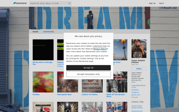 superhelpfulkwame.bandcamp.com