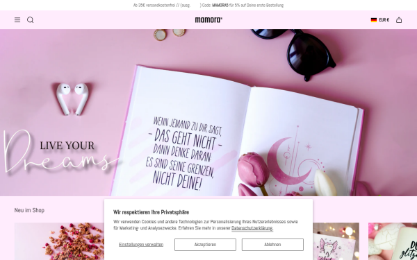 www.mamora.de