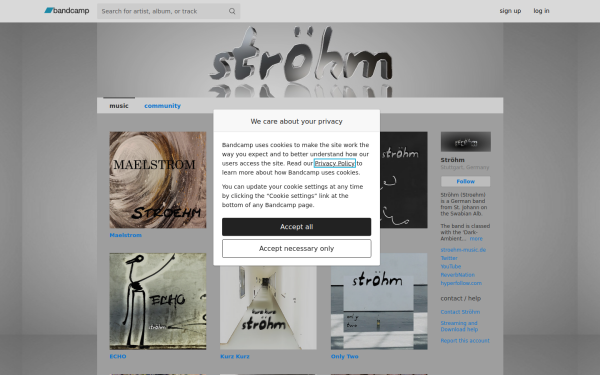 stroehm.bandcamp.com