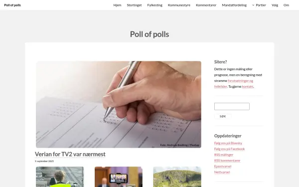 www.pollofpolls.no