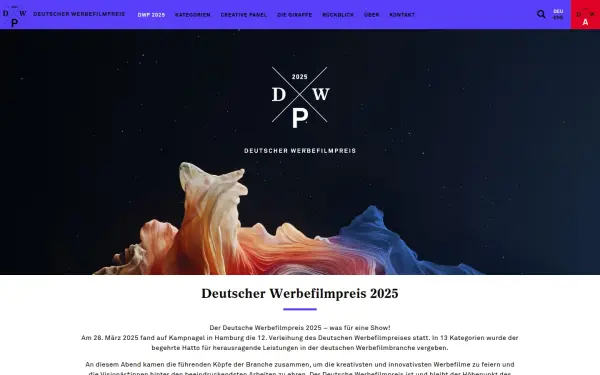 www.deutscher-werbefilmpreis.de