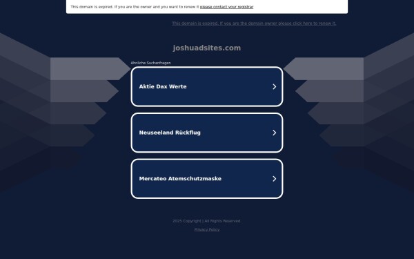blog.joshuadsites.com