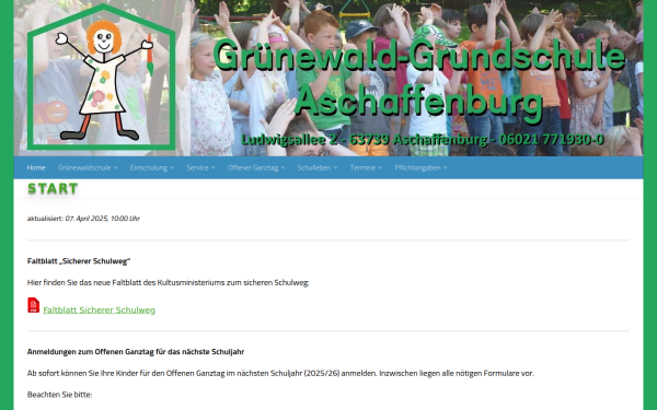 www.gruenewaldschule.de