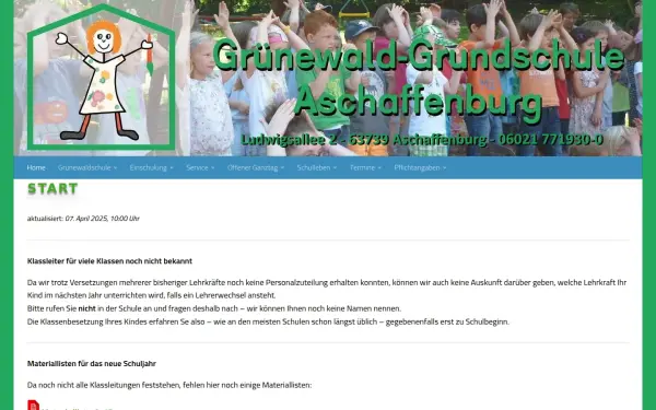 www.gruenewaldschule.de
