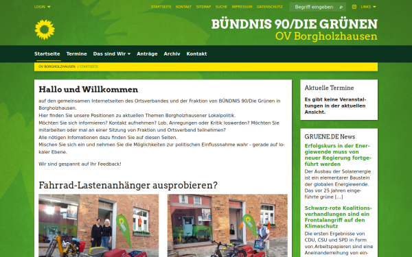 gruene-borgholzhausen.de