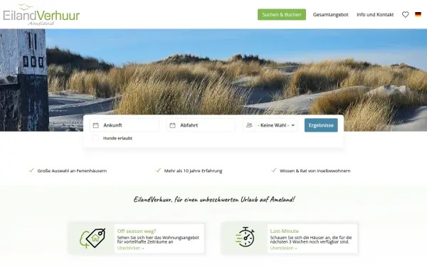 www.eilandverhuur.de