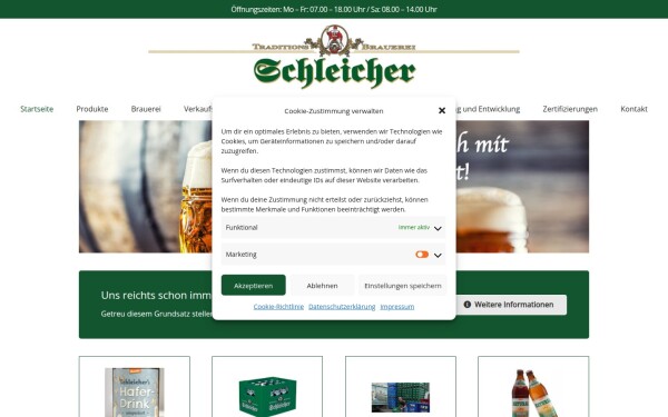 brauerei-schleicher.de
