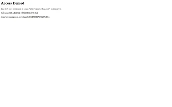 window.rehau.com