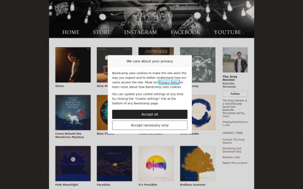 thegrayhavens.bandcamp.com