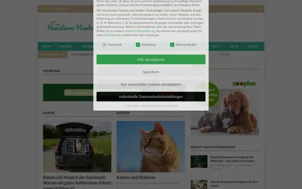 www.haustiere-heute.de