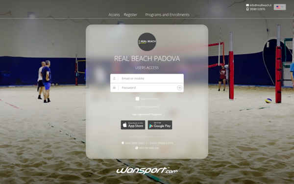 realbeachpadova.wansport.com
