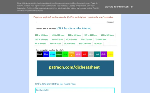 www.djcheatsheet.com