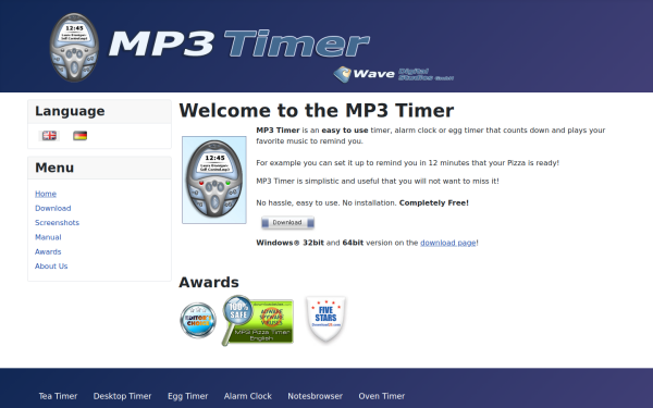 www.mp3timer.com