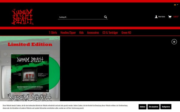 napalm-death-merchandising.com
