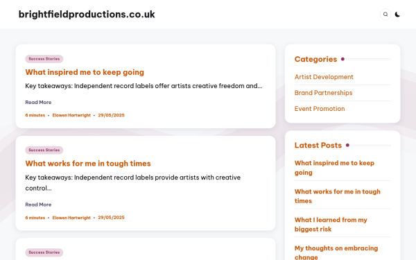 brightfieldproductions.co.uk