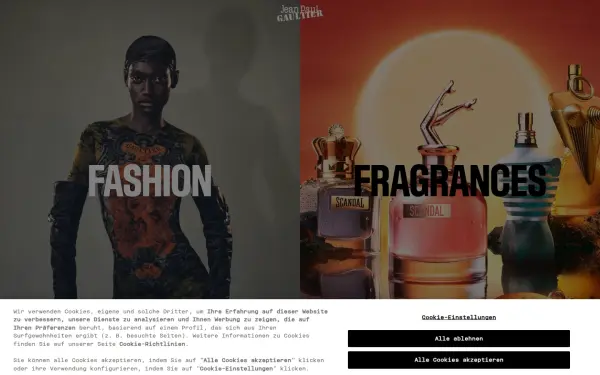 www.jeanpaulgaultier.com