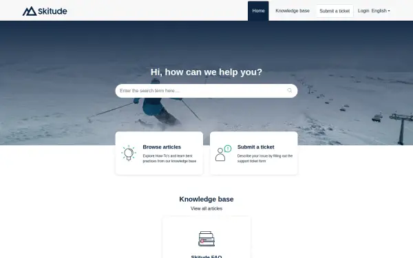 support.skitude.com