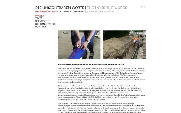 dieunsichtbarenworte.de