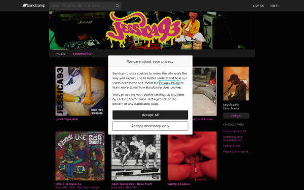 jessica93.bandcamp.com