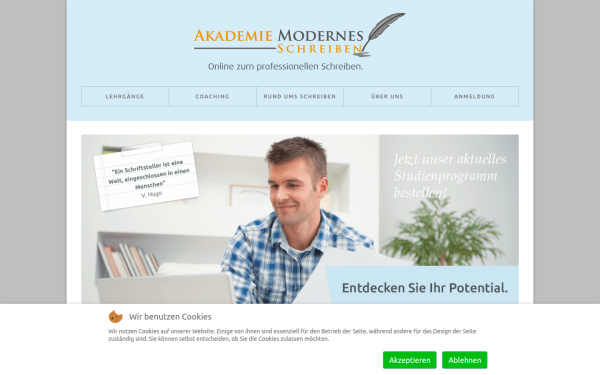 www.akademie-modernes-schreiben.de