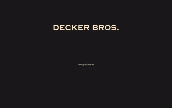deckerbros.de